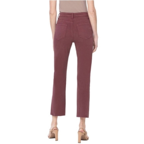 ❤️ NWOT! VERVET HIGH RISE SLIM STRAIGHT ANKLE JEANS, 2 (26) - Picture 2 of 7
